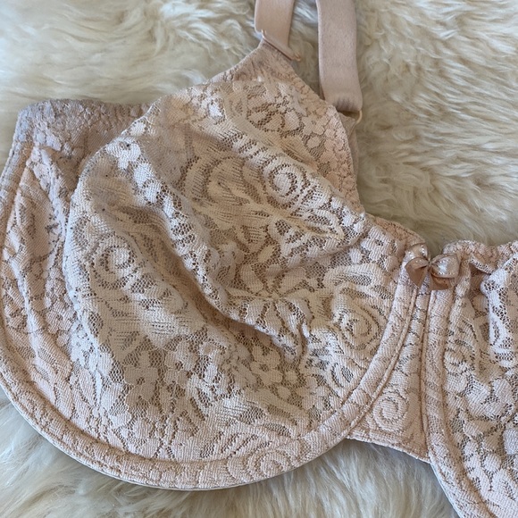 Wacoal Women's Halo Lace Unlined Underwire Bra 40DDD - Picture 9 of 13